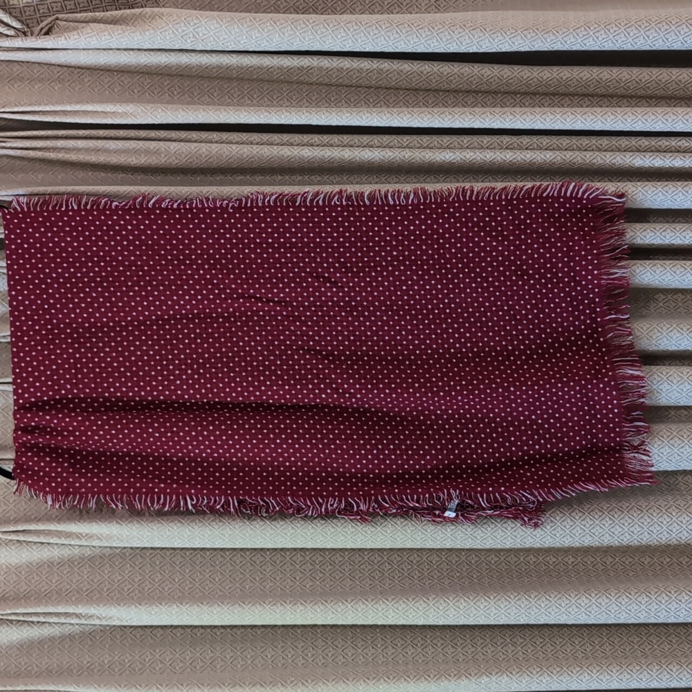 Women's Red & White Arianna by Howards Wrap/ Scarf